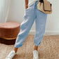 Casual cotton and linen pants for women