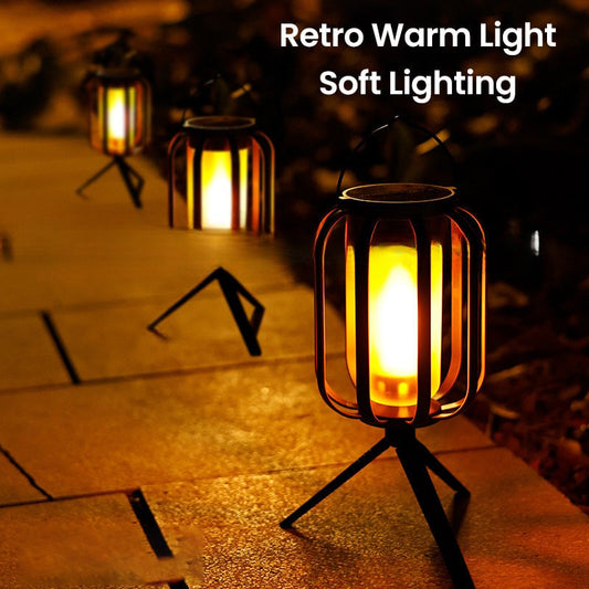 🌞Solar Lantern Outdoor Light with 4 Modes