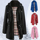💥Half price sale🎉Long Hooded Drawstring Waist-Cinching Zipper Windbreaker