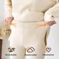 🍂Limited-Time 50% OFF🍂V-Neck Casual Slit Knitted Two-Piece Set
