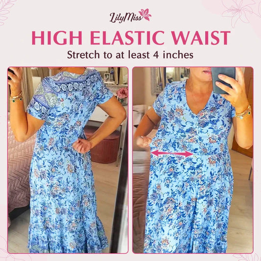 (💃Hot Sale - 56% OFF🔥) Floral Print V-neck Dress