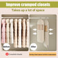 🔥Spring Hot Sale 50% OFF🔥2025 Space Saving Hanging Garment Bag with Self Compression Zipper