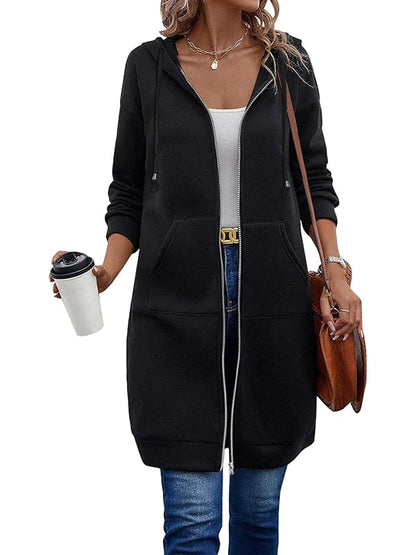 🔥Last Day Promotion 50% OFF🔥Women Casual Zip up Fleece Hoodies