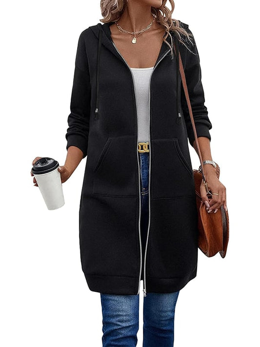 🔥Last Day Promotion 50% OFF🔥Women Casual Zip up Fleece Hoodies
