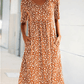 🌸2025 NEW SALES - 50% OFF🌸Casual Women Cotton Scoop Neck Floral Dress (8 Colors with Pockets)
