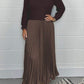 🍂Autumn Promotion 50%💕Women's solid color Long Sleeve Jumper & Pleated Bottom Dress