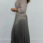🍂Autumn Promotion 50%💕Women's solid color Long Sleeve Jumper & Pleated Bottom Dress