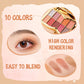 🎨10 Colors Glitter Eye Shadow Palette