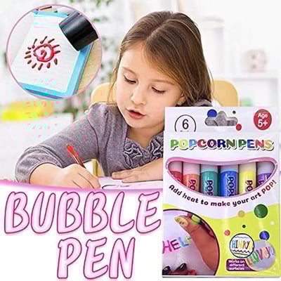 😍Early Christmas Sale 49% OFF🎄DIY Bubble Popcorn Drawing Pens🔥Buy 3 Pay 2