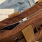 Ultra-light casual large capacity retro shoulder bag