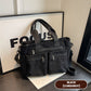 Ultra-light casual large capacity retro shoulder bag