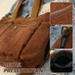 Ultra-light casual large capacity retro shoulder bag