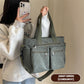 Ultra-light casual large capacity retro shoulder bag