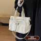 Ultra-light casual large capacity retro shoulder bag