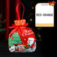 Christmas Drawstring Apple Candy Gift Bag