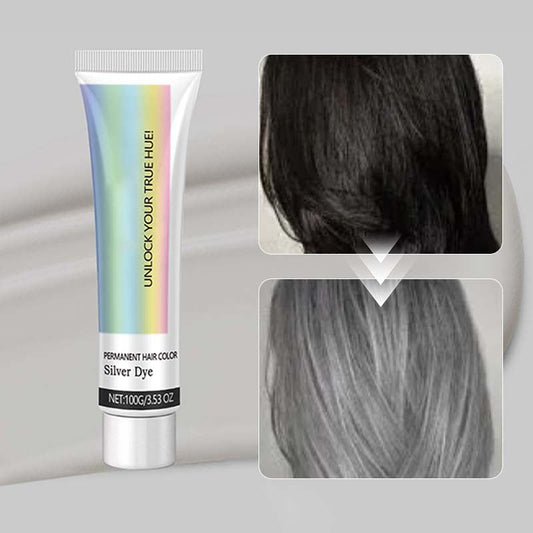 2-in-1 Natural Essence Extract Silver Hair Dye