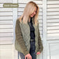 🔥Women’s Knit Patchwork Puffy Jacket🧷