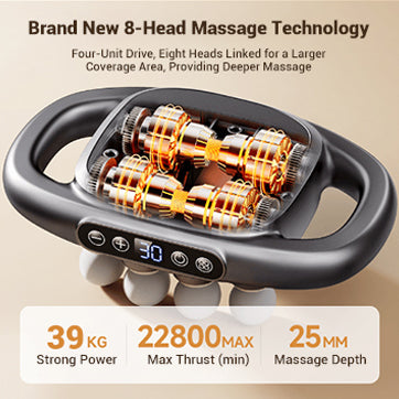 💕16-Drive 8-Head Massage Gun Set✈️free shipping