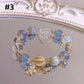 Elegant French Style Crystal Sandstone Bracelet
