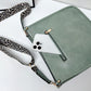 Colorful Straps Crossbody Leather Bags