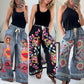 2025 New Arrival- 49% OFF🔥Women's Drawstring Faux Denim Casual Pants