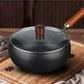 💥 Pure Hand Forged Cast Uncoated Thick Iron Skillet🍳