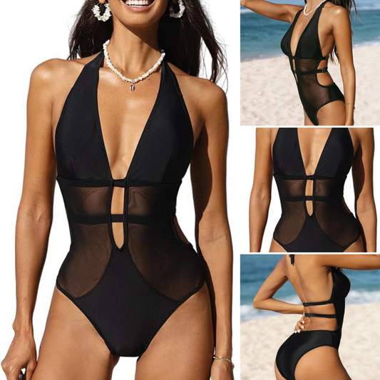 🎁 Hot Sale 49% OFF 🔥Women's Sexy Black Swimsuit