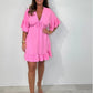 🎉Women’s V Neck Babydoll Mini Dress