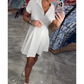 Women's Chic Casual Lapel Collar A-line Dress