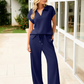 Womens 2 Piece Summer Outfit-Breathable & Wrinkle Resistant Sweatsuits Sets