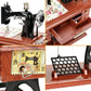 🪗Time Limit Sale 49% OFF - Wood Mini Sewing Machine Music Box