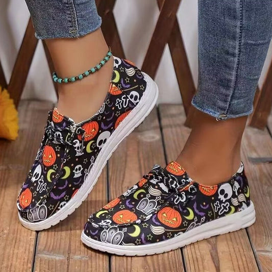 🎃Women's Halloween Funny Print Shoes👟